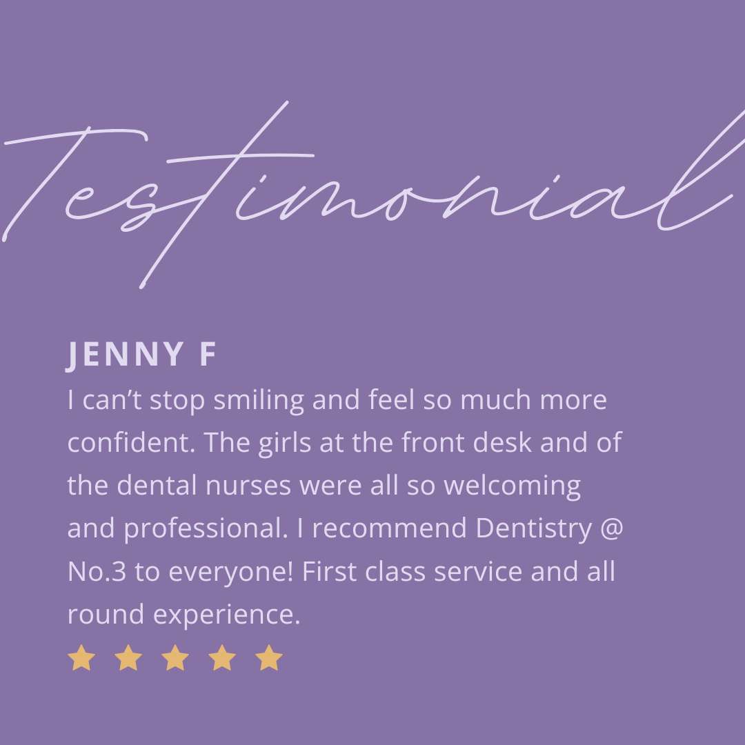 Success Stories Patient Testimonials | Dentistry @ No.3 & Century House